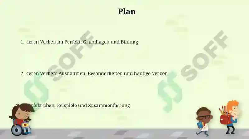 Grammatik: Verbenauf -ierenimPerfekt 2