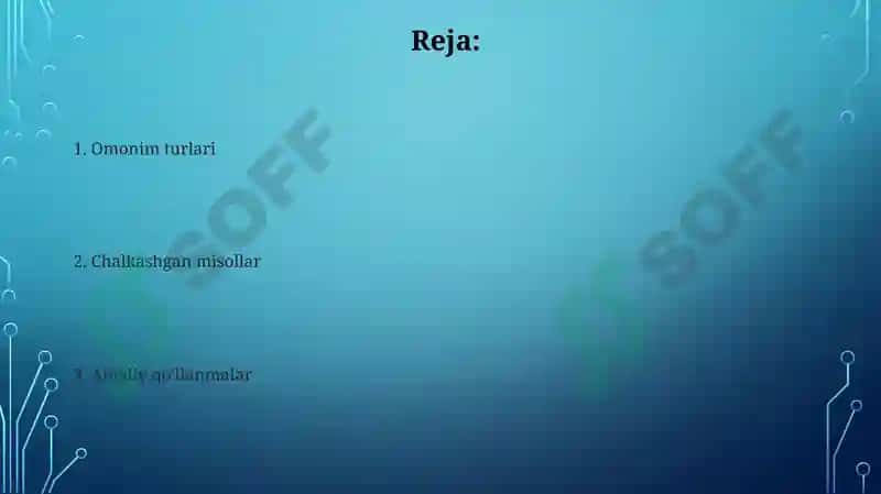 Omonimlar 2