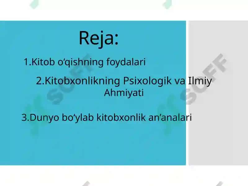 Kitobxonlik Madaniyatini Shakllantirish 2