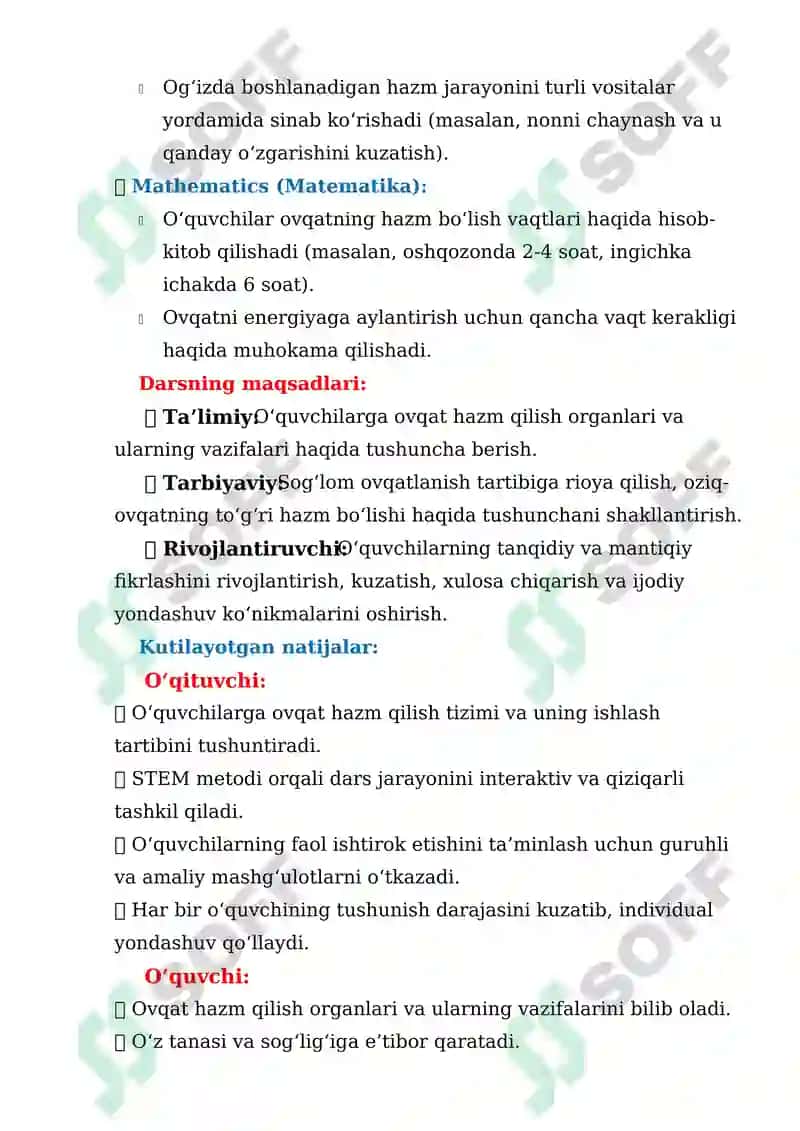 Ovqat hazm qilish organlari 2