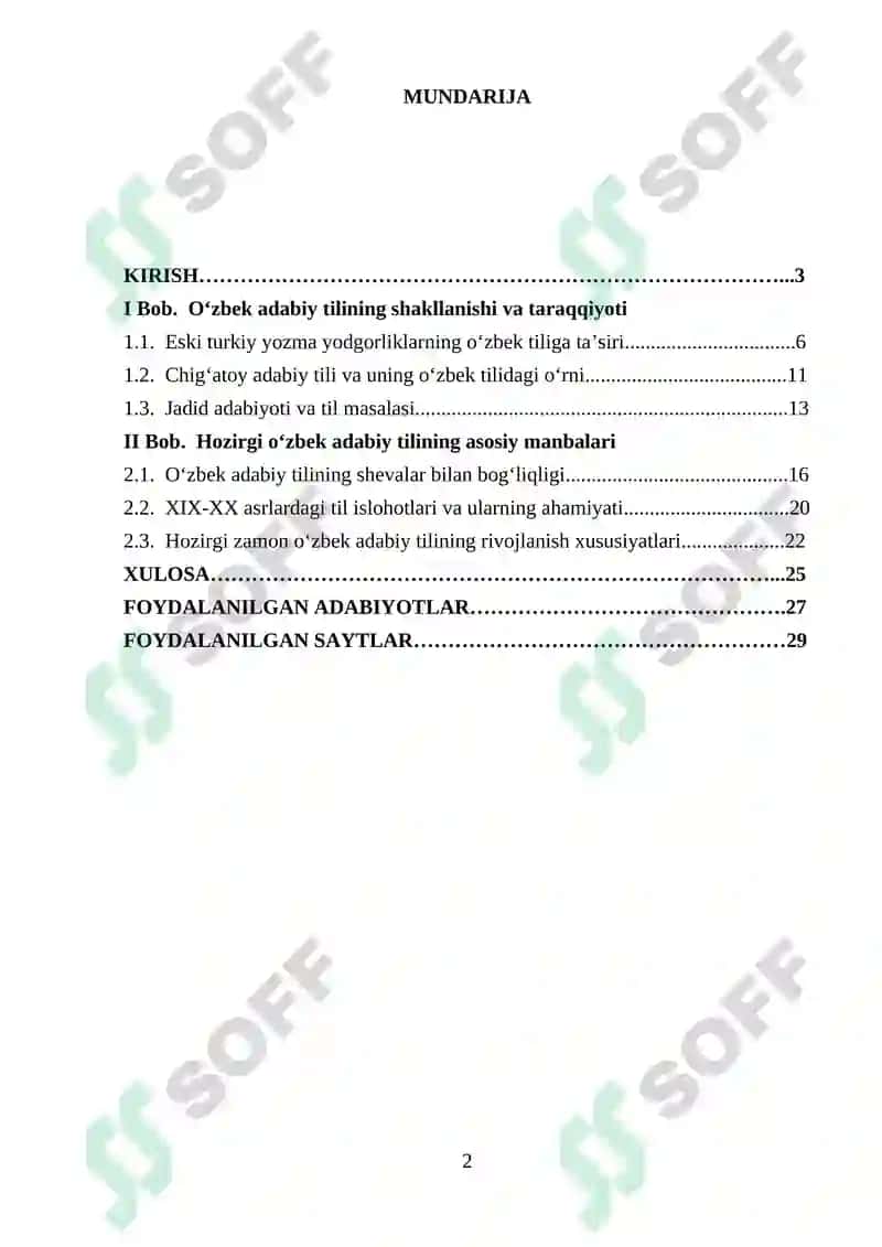 Hozirgi oʻzbek adabiy tilining tarixiy ildizlari 2