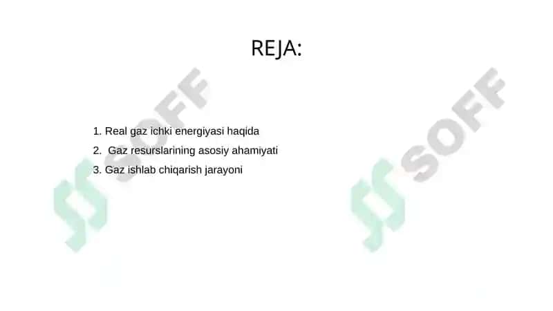 Real gaz ichki energiyasi 2
