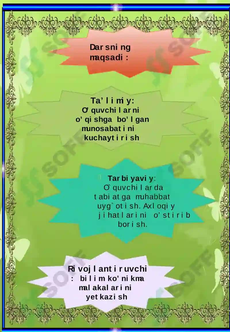 Ravishlarning yasalishi 2