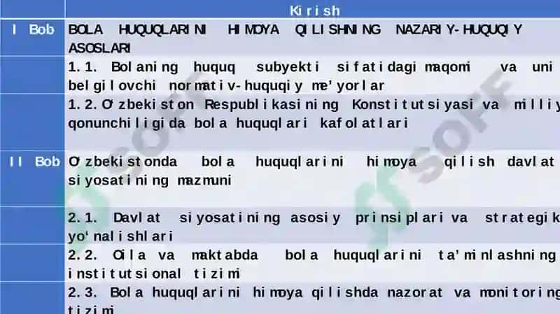 Bolahuquqlarinihimoyaqilishgaqaratilgandavlatsiyosat 2
