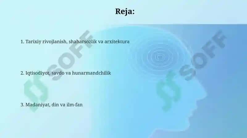O‘rta Osiyoning ilk o‘rta asrlar shaharlari 2