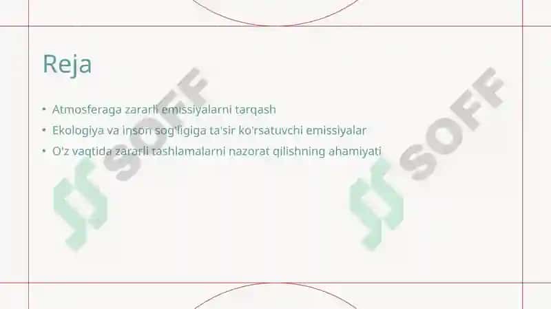 Zararli tashlamalarning atmosferaga tarqalishi 2