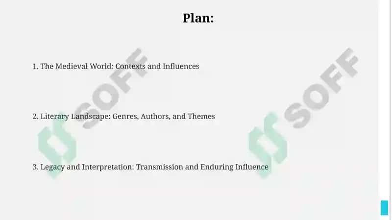 Literature of the Middle Ages 2