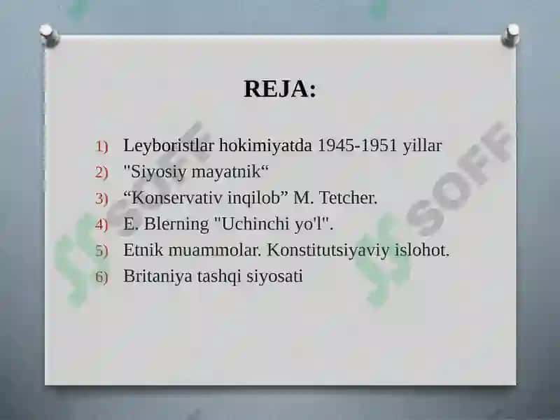 Leyboristlar hokimiyatda 1945-1951 yillar 2