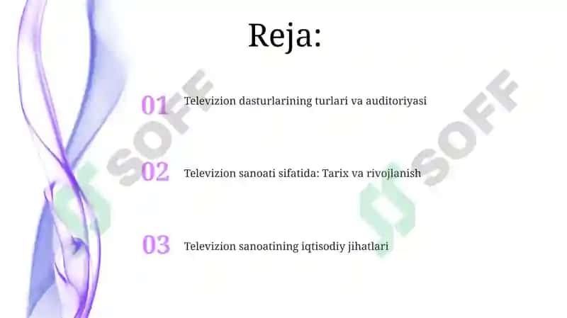 Televizion dasturlarining turlari 2