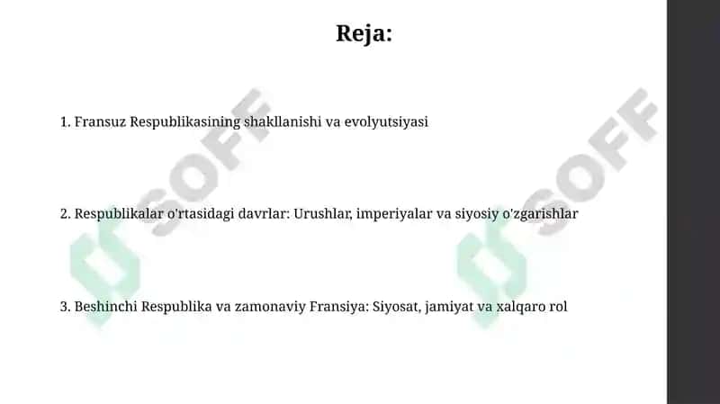Fransiya respublikasi tarixi 2