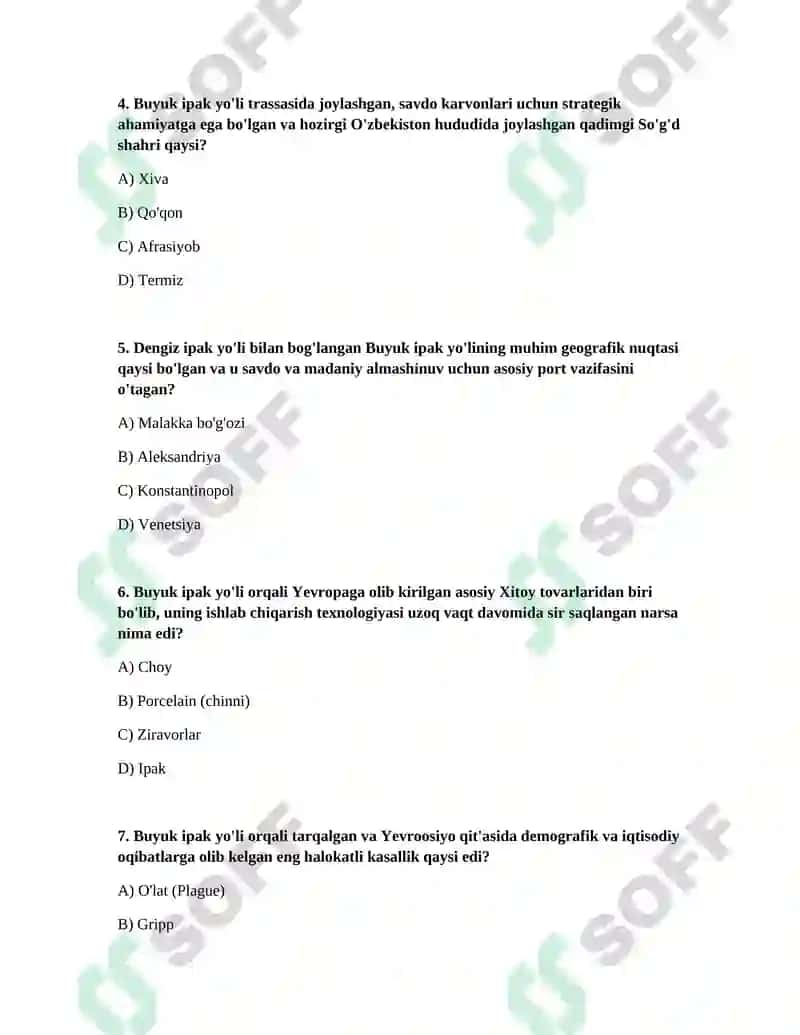Buyuk ipak yoʻli geografiyasi 2