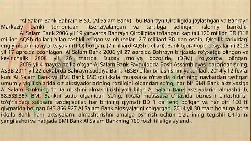 Al Salam Bank-Bahrain B.S.C 2
