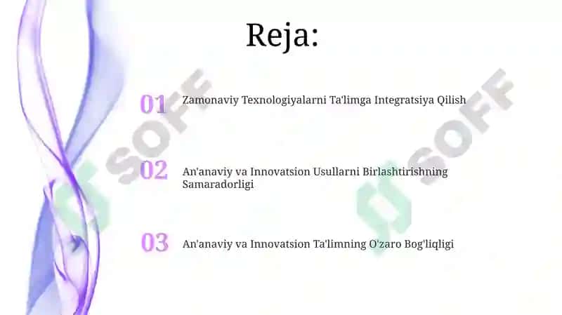 An'anaviy va Innovatsion Ta'limning Integratsiyasi 2