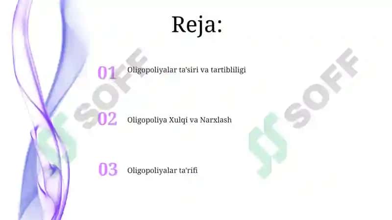 Oligopoliya haqida malumot 2