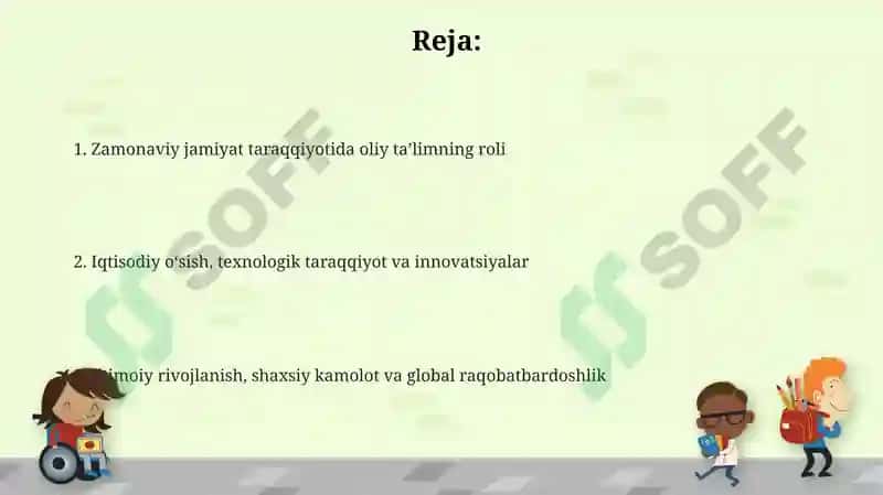 Ta'limning ta'rifi va evolyutsiyasi 2