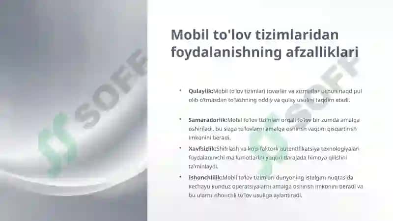 Mobil to'lov tizimlari 2