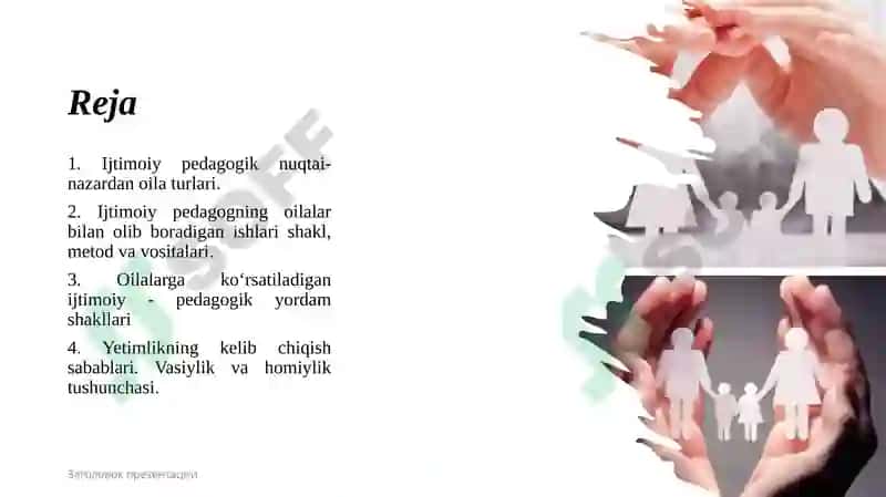 Oilaga ijtimoiy pedagogik yordam shakllari 2