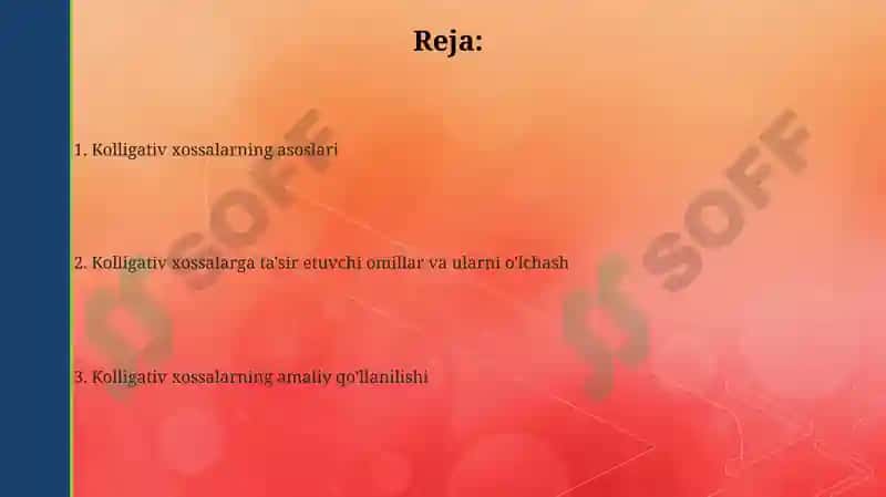 Eritmalarning kolligativ xossalari 2