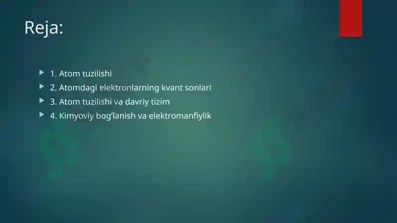 Atomtuzilishi 2