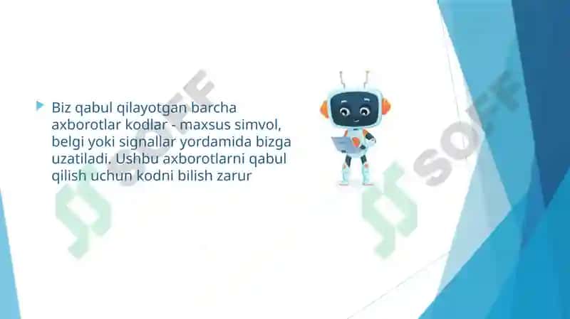 Axborotni kodlash  2-sinf informatika va AT 2