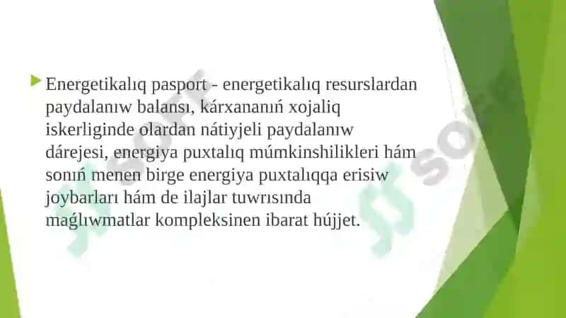 Energetik pasportlar 2