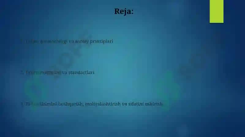 Ta'lim to'g'risida Qonun 2