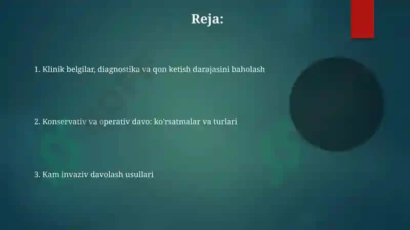 Ingichka ichakdan qon ketishi 2