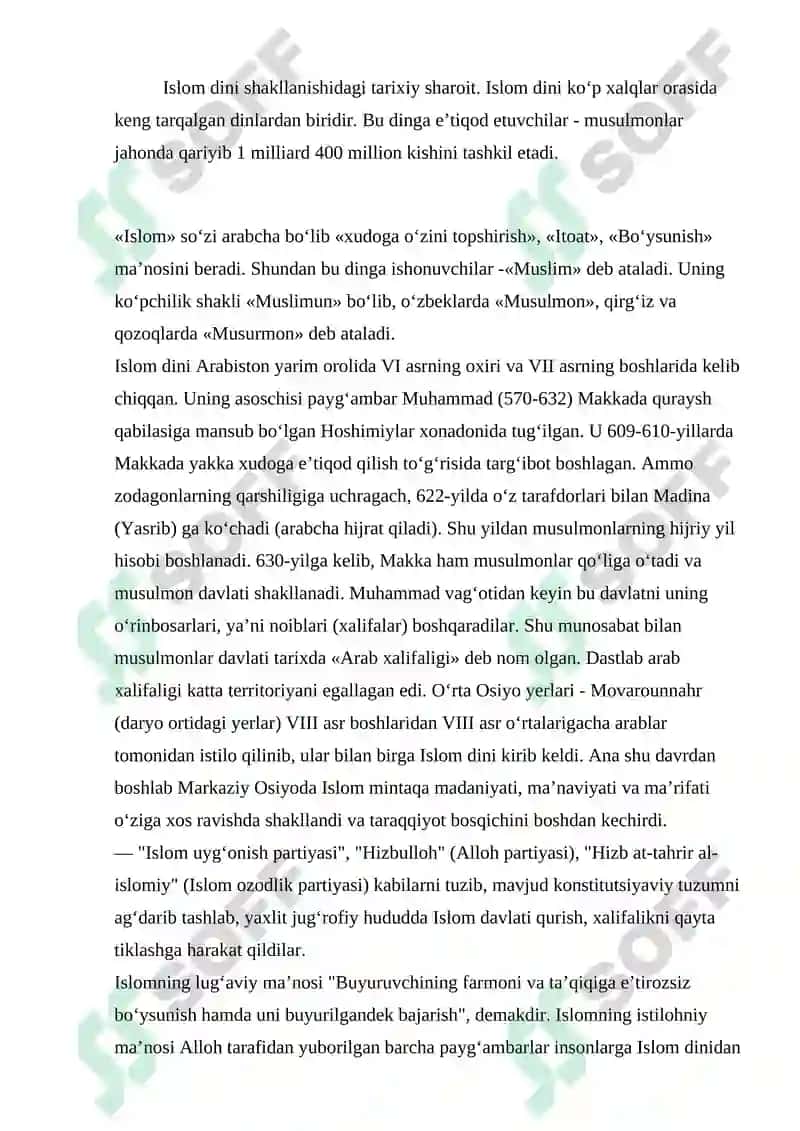 ISLOM DINI FALSAFASI 2