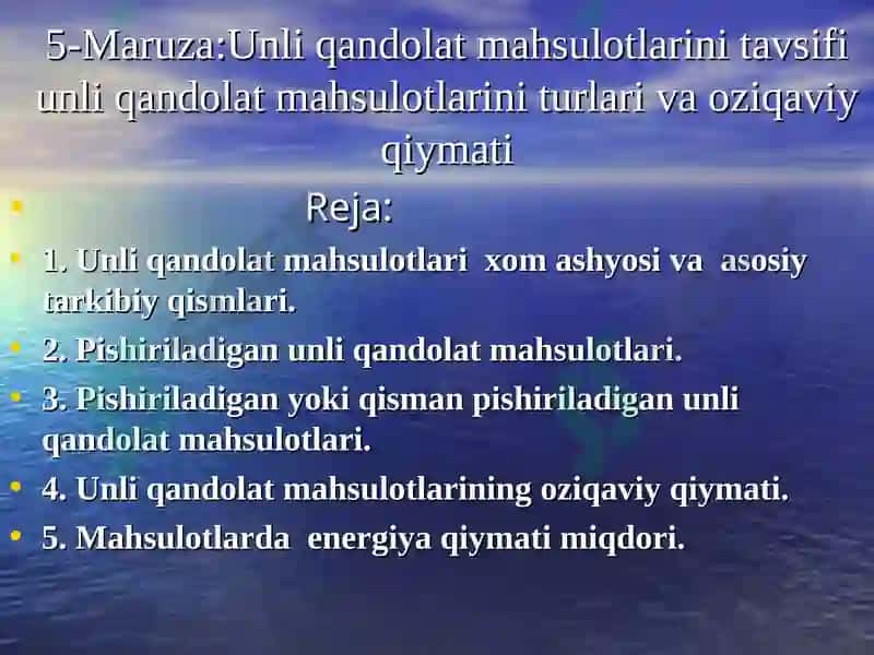 Unli qandolat mahsulotlari 2