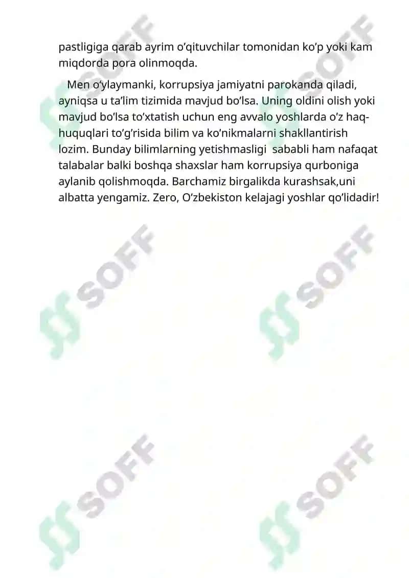 Korrupsiya Oliy Ta'lim Tizimida 2