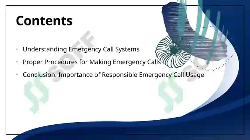 Emergency calls 2