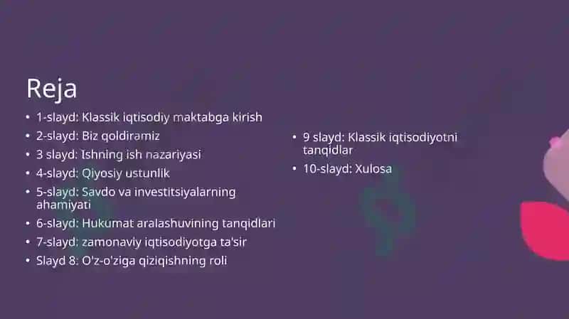 Klassik iqtisodiy maktab 2