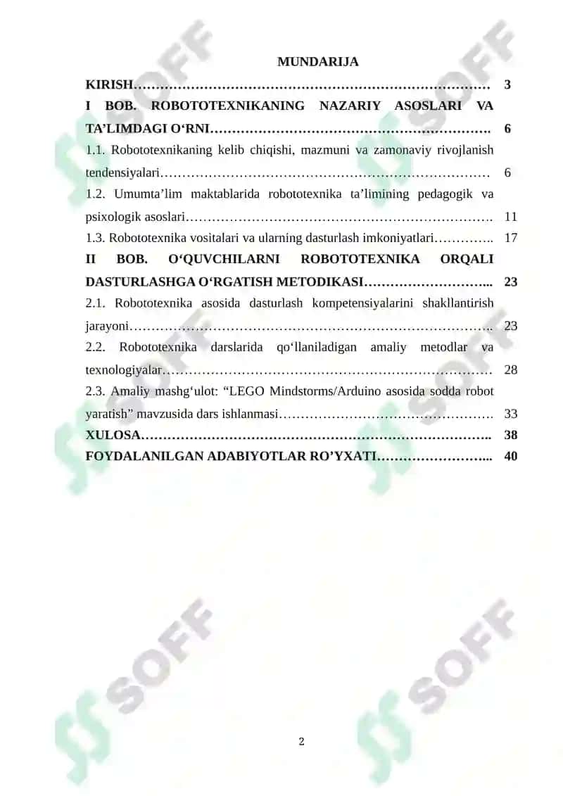 Oʻquvchilarni robototexnika orqali dasturlashga oʻrgatish 2