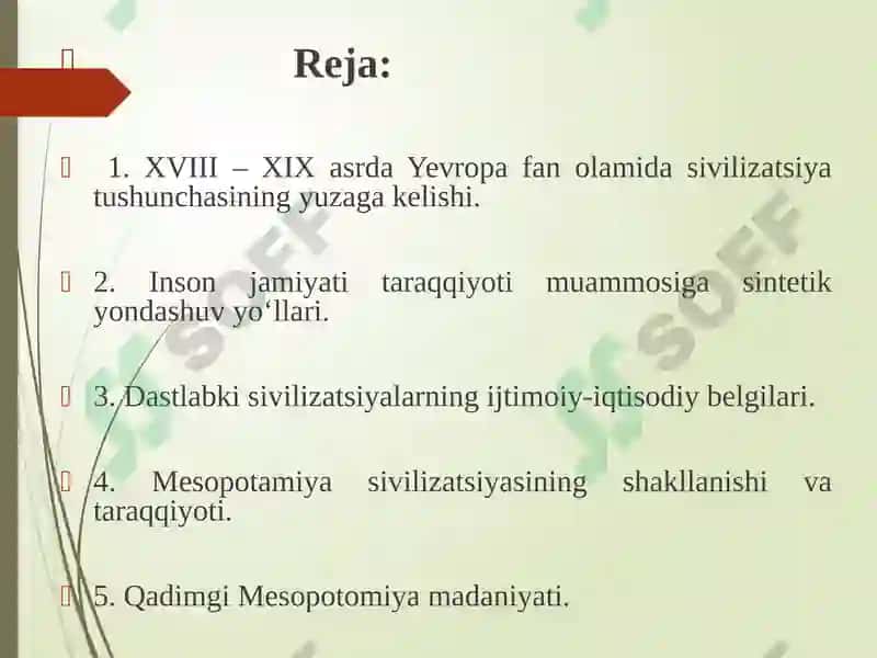 Qadimgi Mesopotamiya sivilizatsiyasi 2