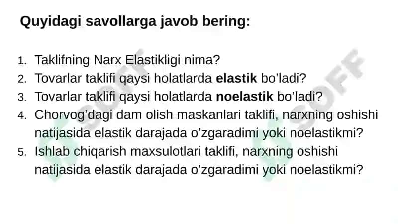 Amaliyot2–Elastiklik va uning qo’llanilishi 2