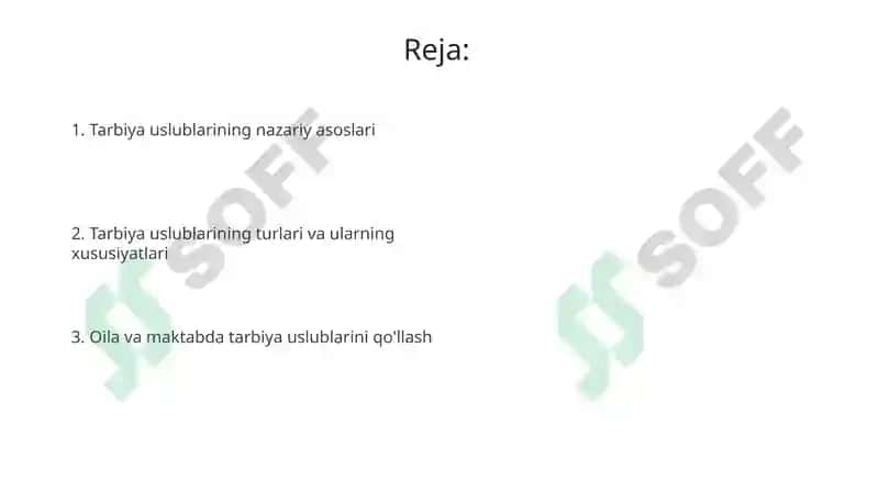 Tarbiyaning Umumiy Metodlari 2