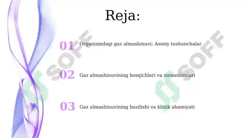 Organizmdagi gaz almashinuvi 2