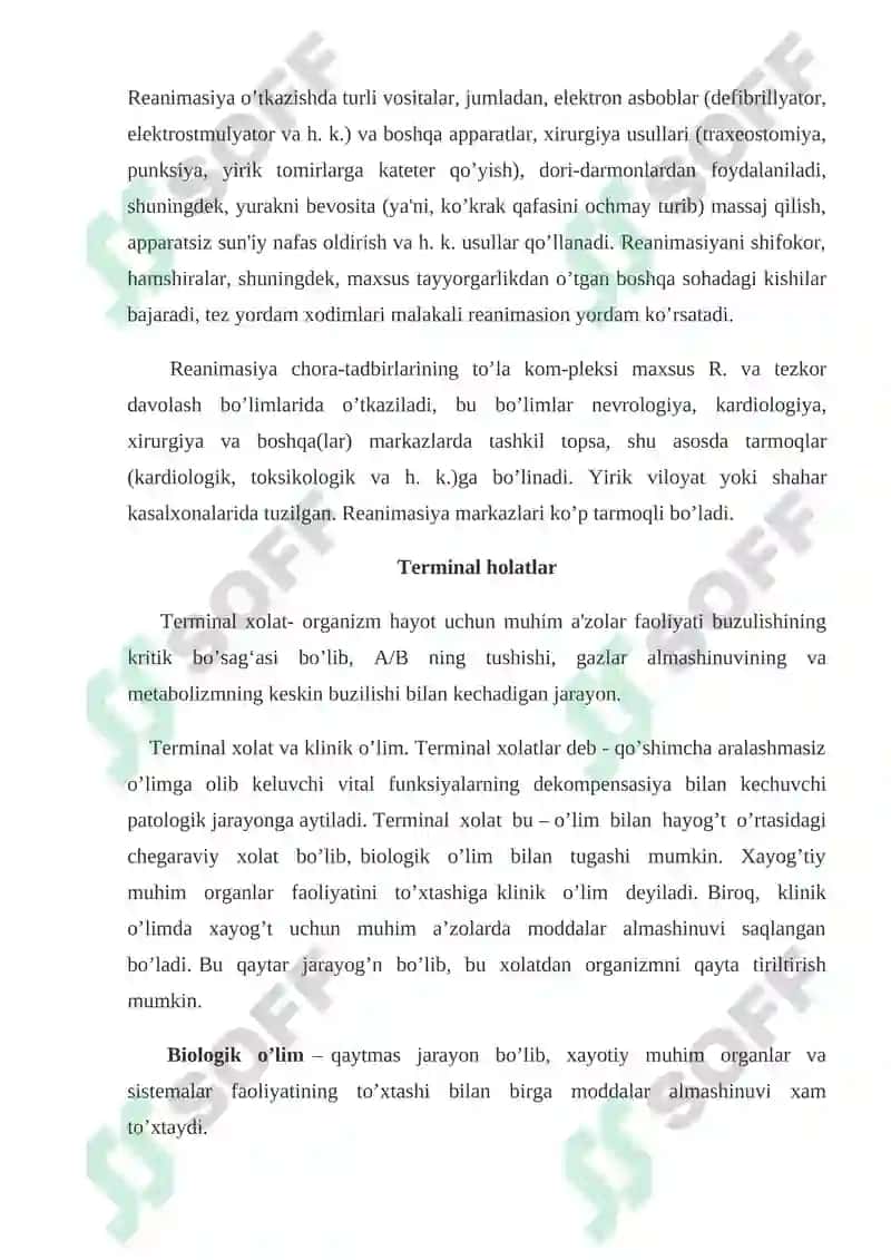 Reanimasiya asoslari 2