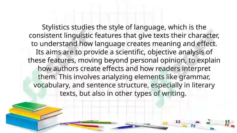 THE SUBJECT AND AIMS OF STYLISTICS 2
