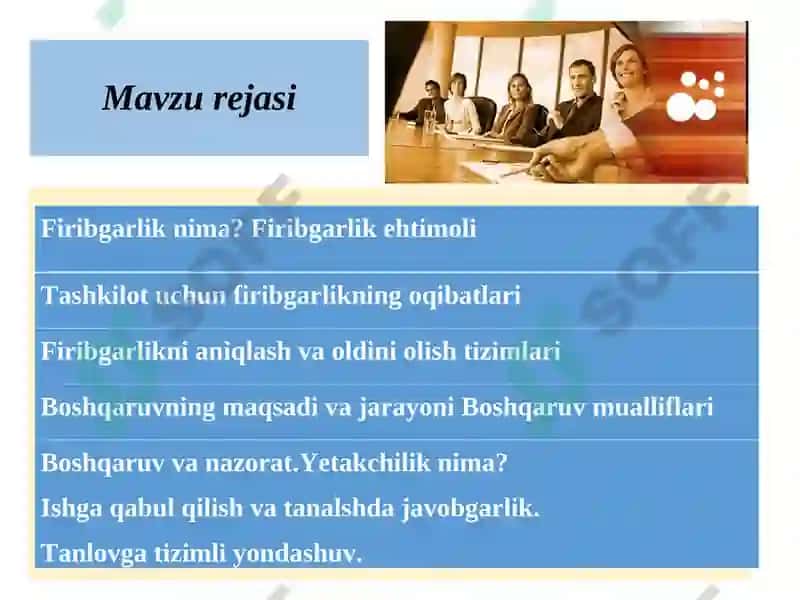 Firibgarlik haqida ta'lim 2