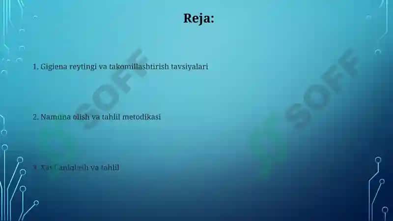 Ovqat ratsioni gigenik baholash 2