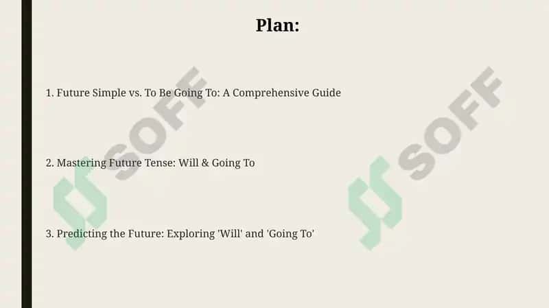 Future simple tense 2