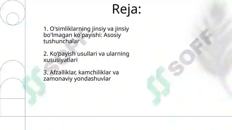 O'simliklarning jinsiy va jinssiz ko'payish 2