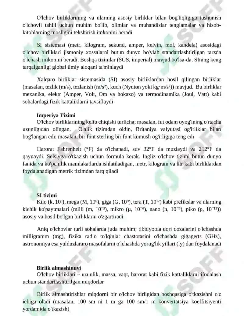 Axborot olchov birliklari 2
