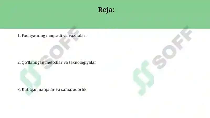 Oʻqituvchining innovatsion faoliyati 2