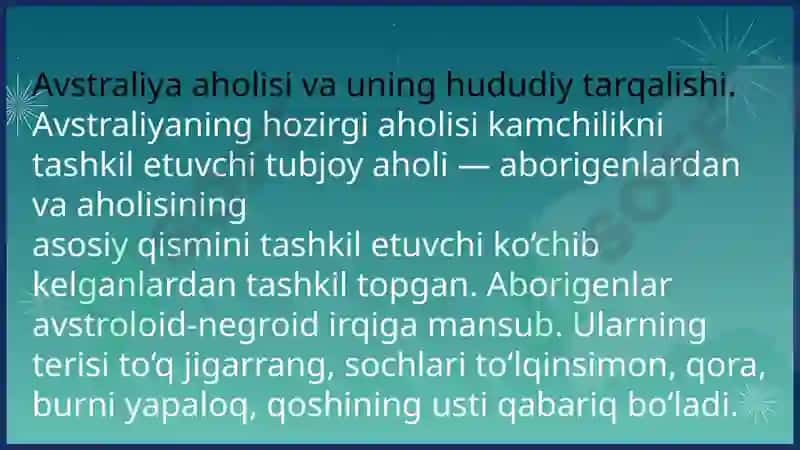 Avstraliyamaterigiaholisi va uning tabiatga ta’siri 2