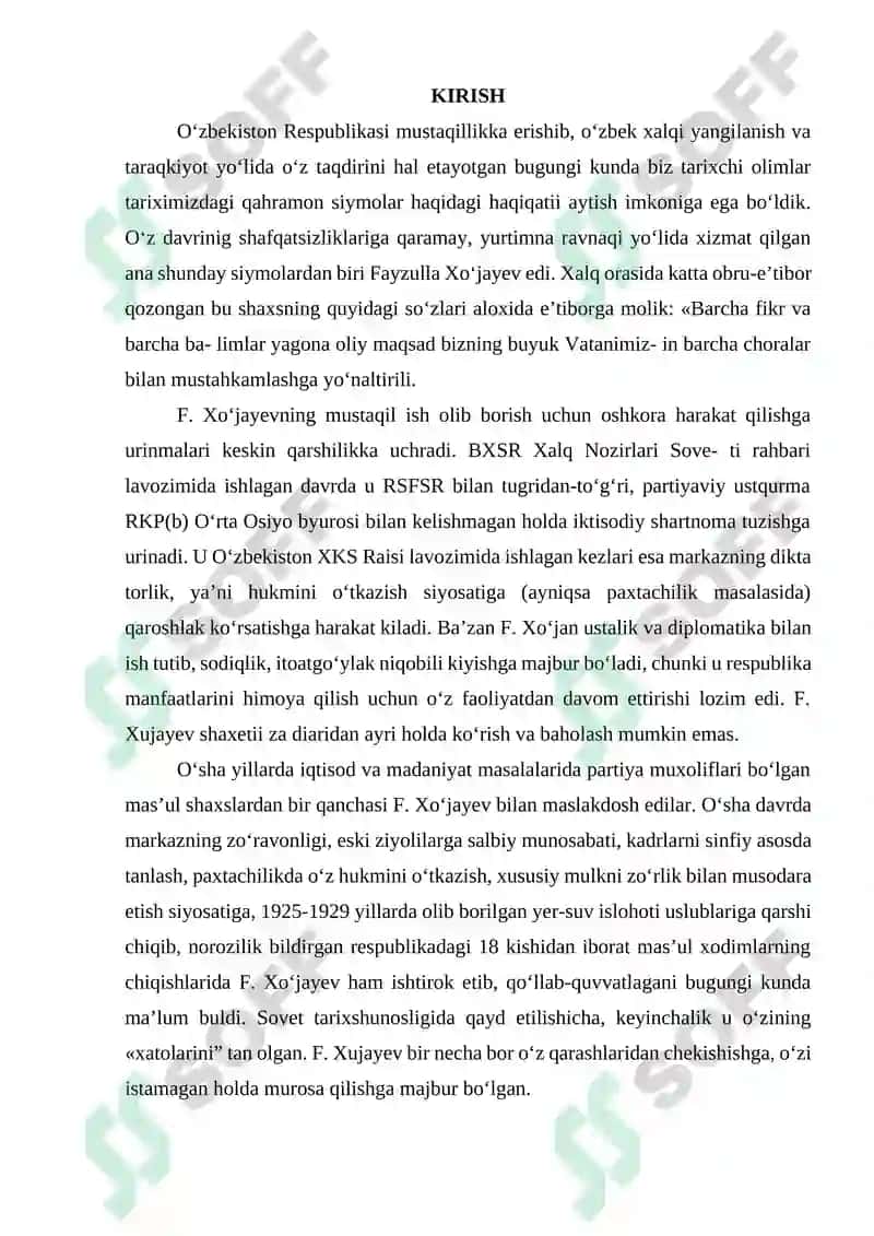FAYZULLA XO‘JAYEV PUBLITSISTIKASI 2
