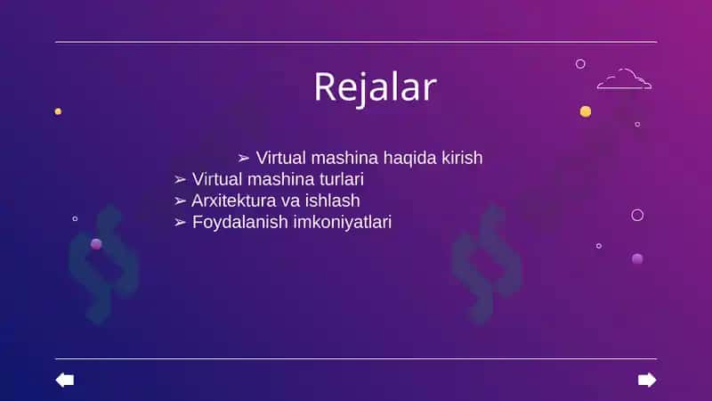 VIRTUAL MASHINA ISHLASH PRINSIPI 2