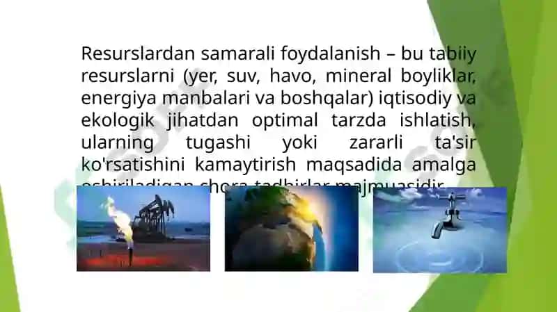 Yashil iqtisodiyot 2