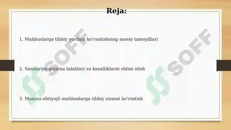 Mahkumlarning tibbiy-sanitariya ta’minoti 2